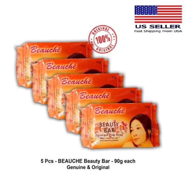 Beauche international Kojic Papaya Beauty Soap 90gr (Pack of 3) - Image 4